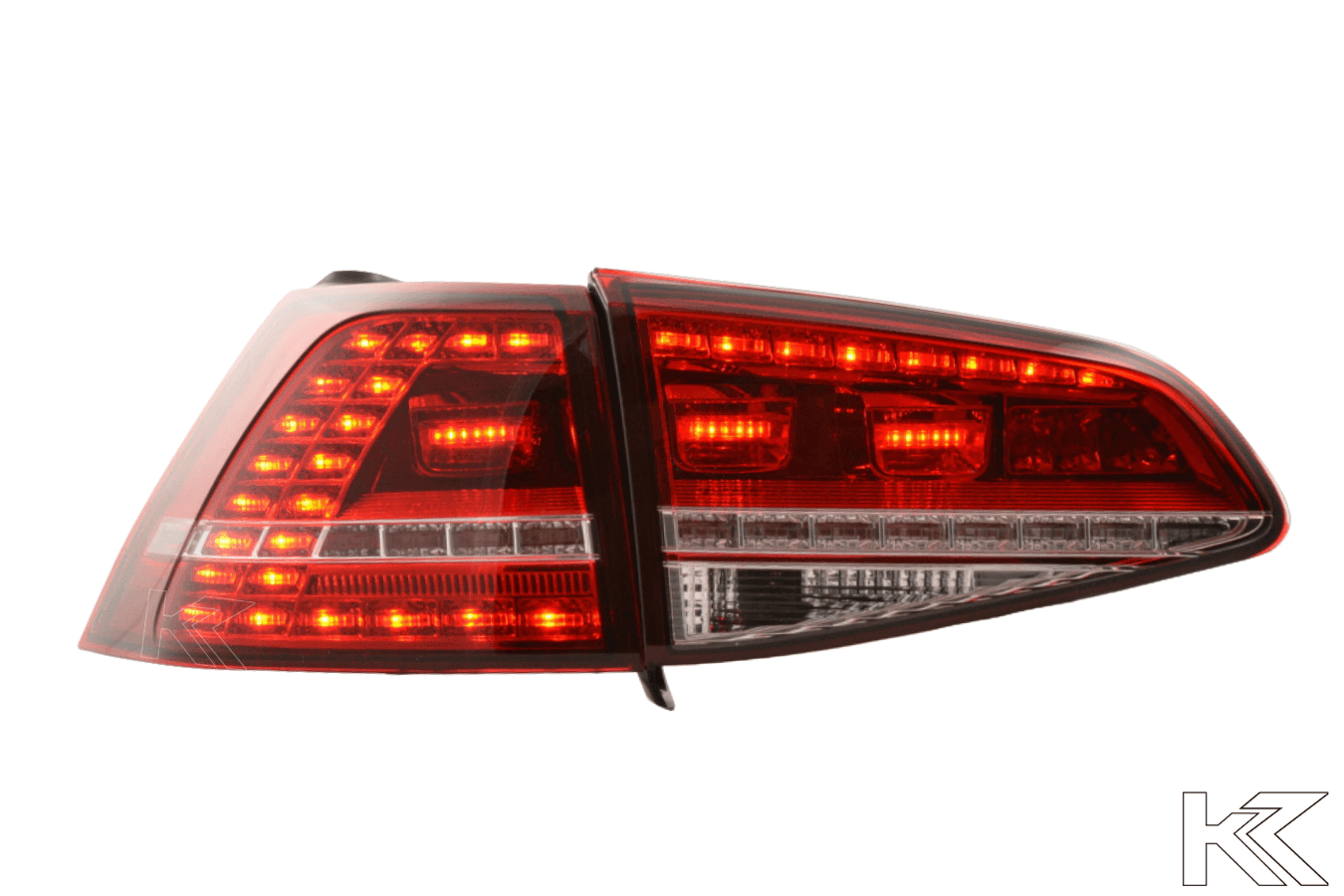 Volkswagen MK7 Golf/GTI/R Red LED Tail Lights (12-17)