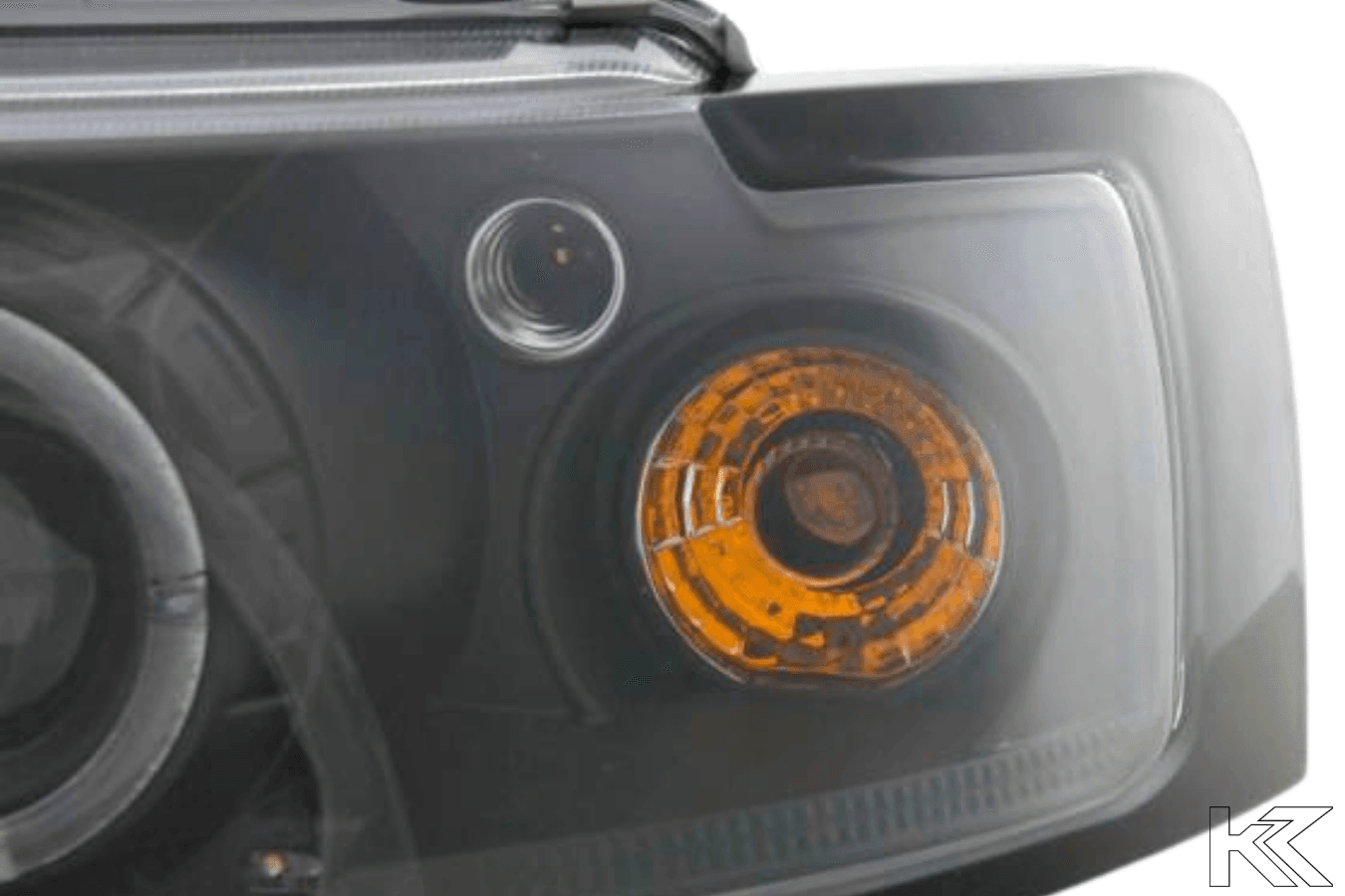 Volkswagen Passat Type 3B 97-00 Black Headlight Set (1997-2000)
