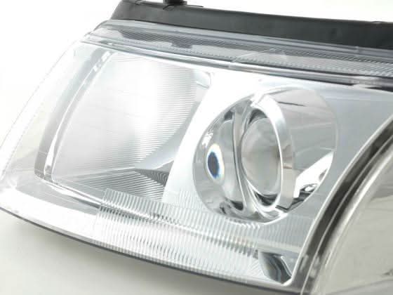 Volkswagen Passat Type 3B Chrome Headlight Set 1997-2000