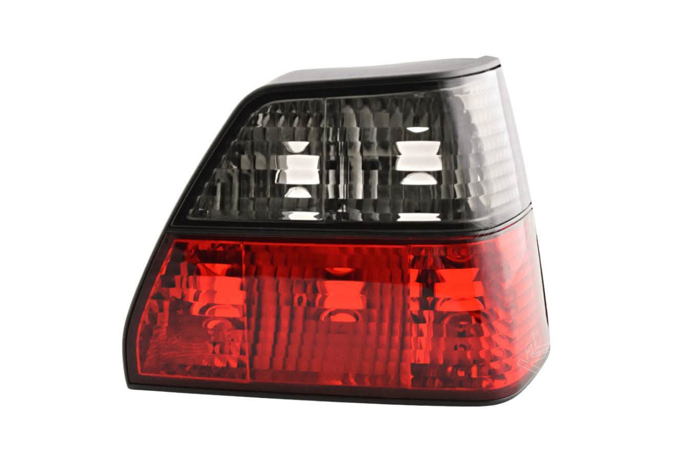 VW Golf 2 Red/Smoke Crystal Design Tail Lights (1984-1991)