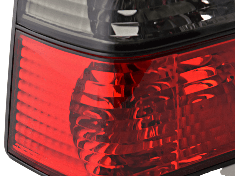VW Golf 2 Red/Smoke Crystal Design Tail Lights (1984-1991)