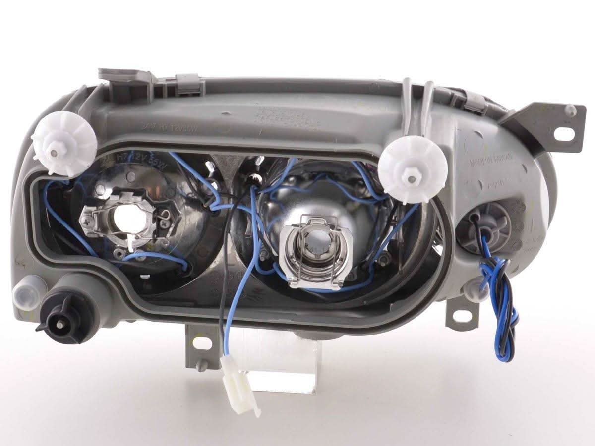 VW Golf 3 type 1HXO, 1 EXO Black Angel Eye Headlights (1991-1997)