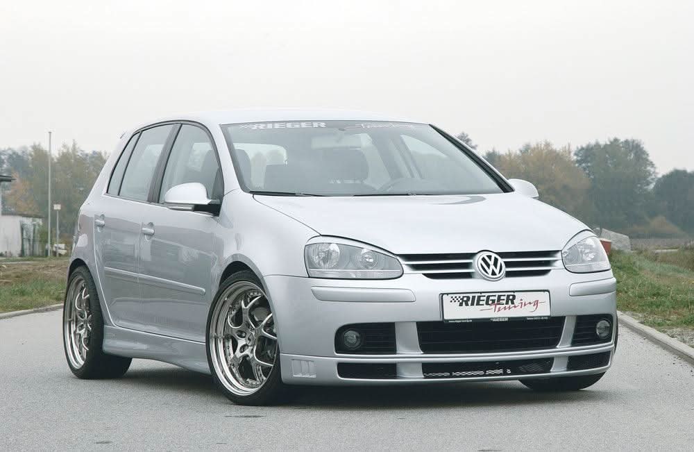 VW Golf 5 / Jetta 3 - Rieger "Twisty" Side Skirts (2002-2008)