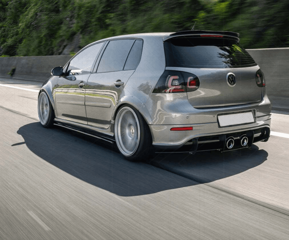 VW Golf 5 Mk5 Black LED Tail Lights (2003-2008)