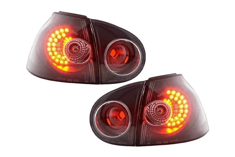 VW Golf 5 Mk5 OEM Style Black Tail Lights (2003-2008)