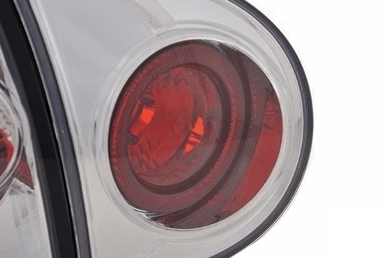 VW Golf 5 Mk5 OEM Style Chrome Tail Lights V2 (2003-2008)