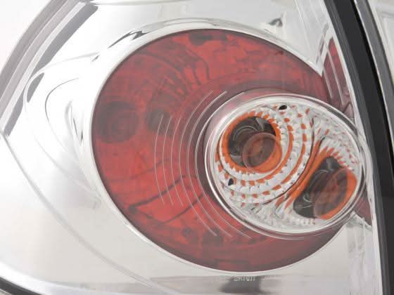 VW Golf 5 Mk5 OEM Style Chrome Tail Lights V2 (2003-2008)