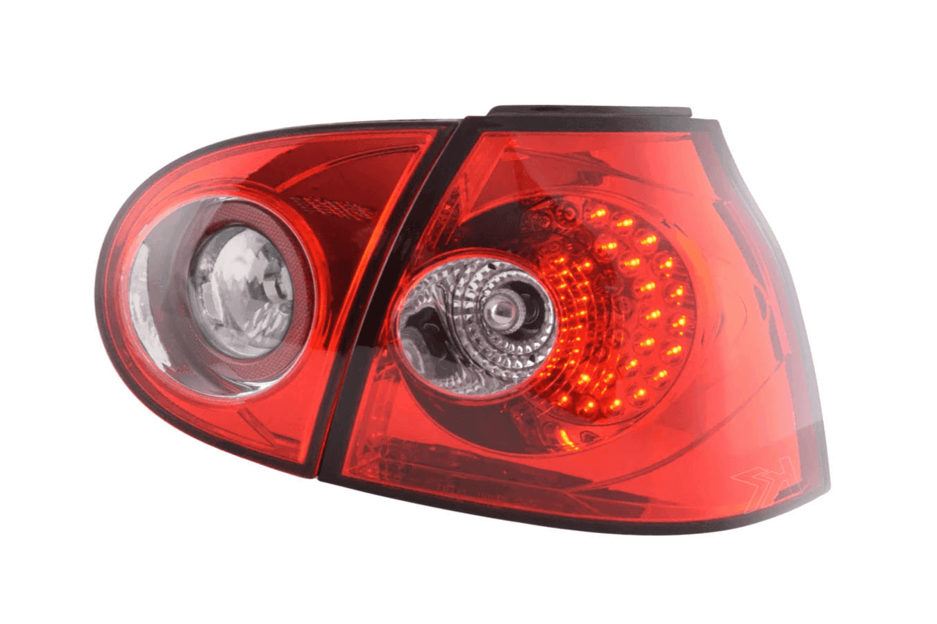 VW Golf 5 Mk5 OEM Style Red Tail Lights (2003-2008)