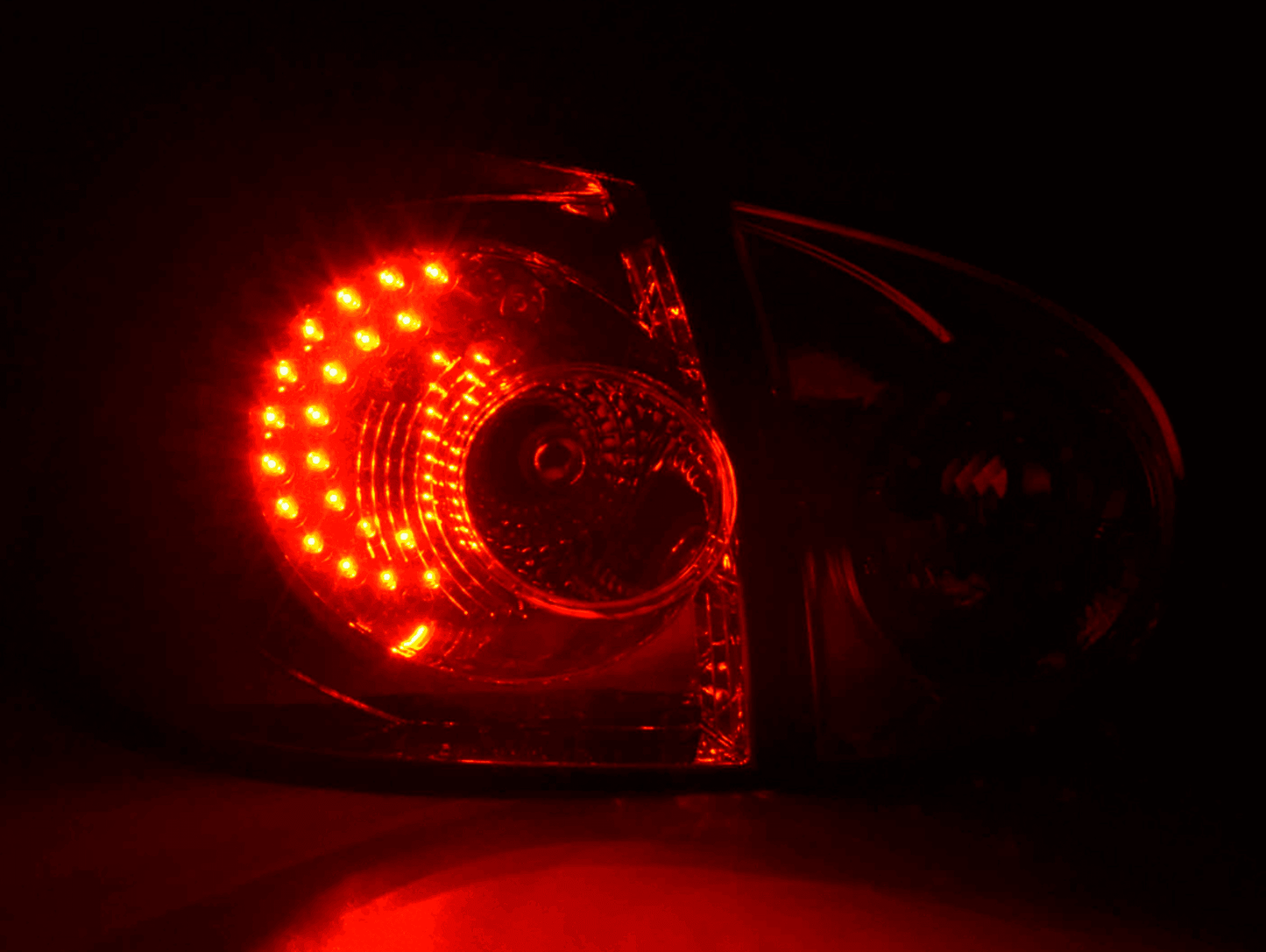 VW Golf 5 Mk5 OEM Style Red Tail Lights (2003-2008)