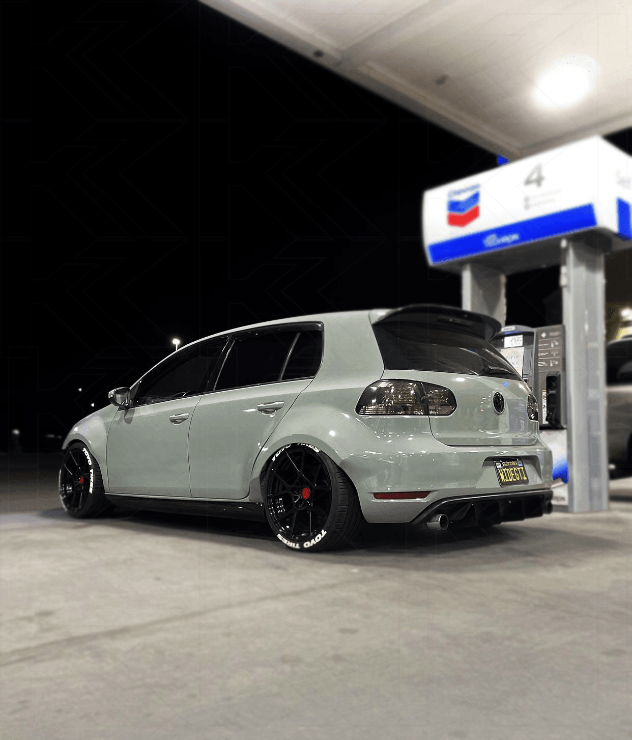 VW Golf 6 MK6 GTI Clear/Smoked LED Tail Lights (2008-2014)
