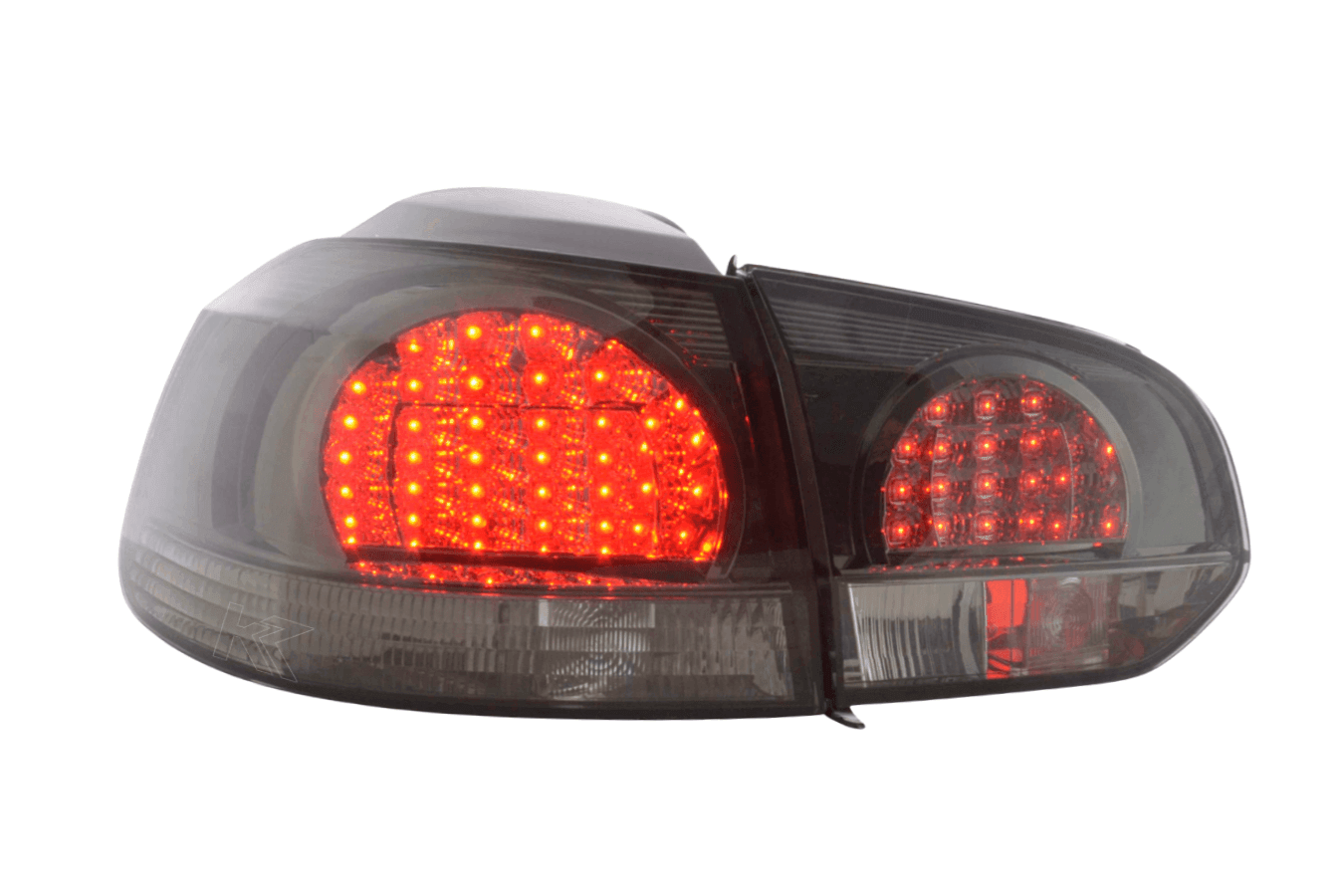 VW Golf 6 MK6 GTI Clear/Smoked LED Tail Lights (2008-2014)