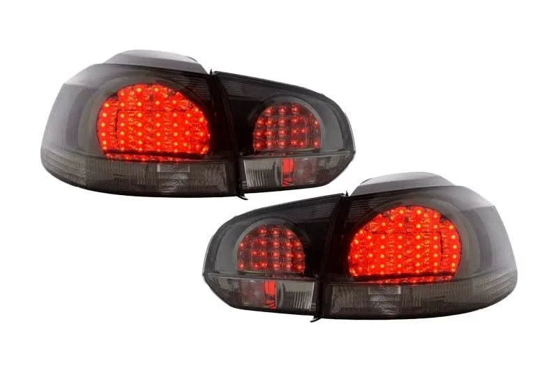 VW Golf 6 MK6 GTI Clear/Smoked LED Tail Lights (2008-2014)