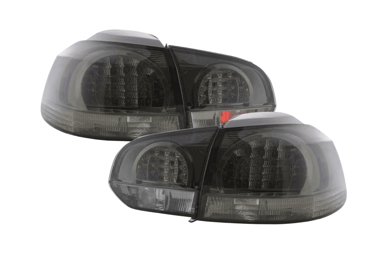 VW Golf 6 MK6 GTI Clear/Smoked LED Tail Lights (2008-2014)