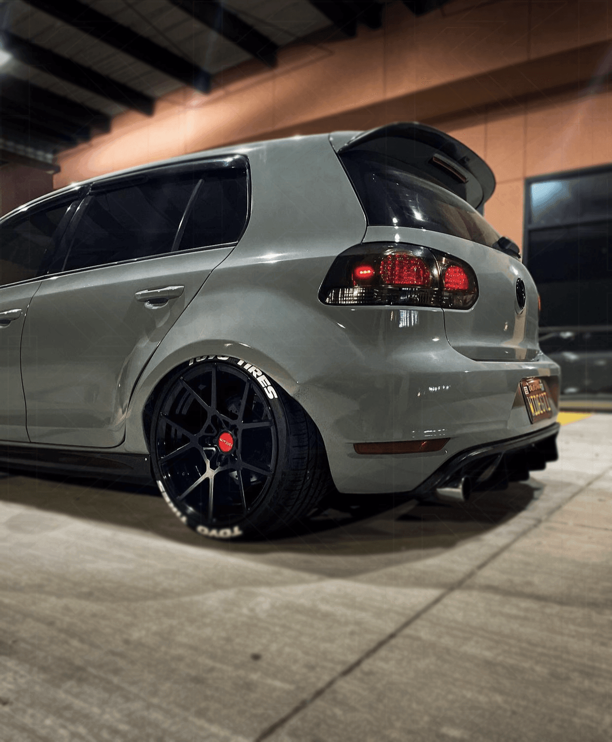 VW Golf 6 MK6 GTI Clear/Smoked LED Tail Lights (2008-2014)