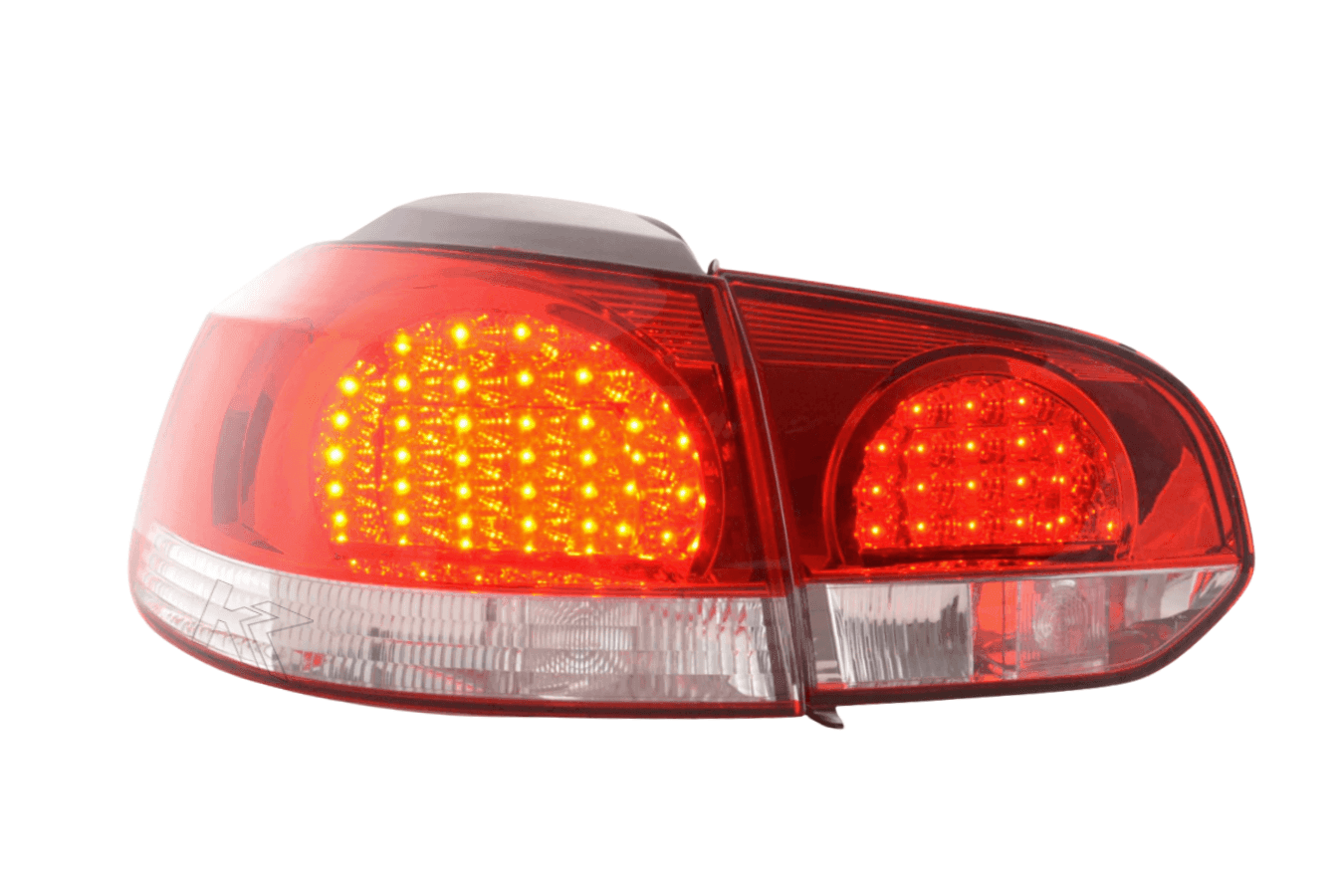 VW Golf 6 MK6 GTI Red LED Tail Lights (2008-2014)