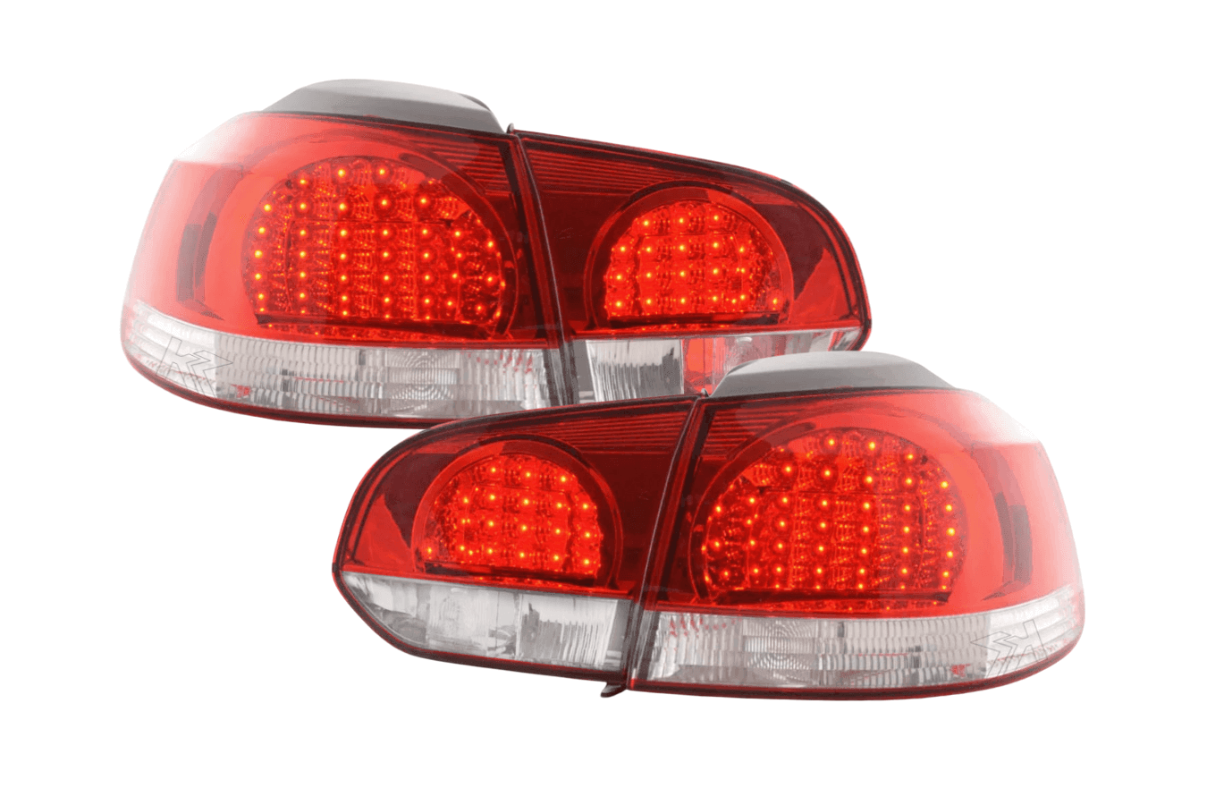VW Golf 6 MK6 GTI Red LED Tail Lights (2008-2014)