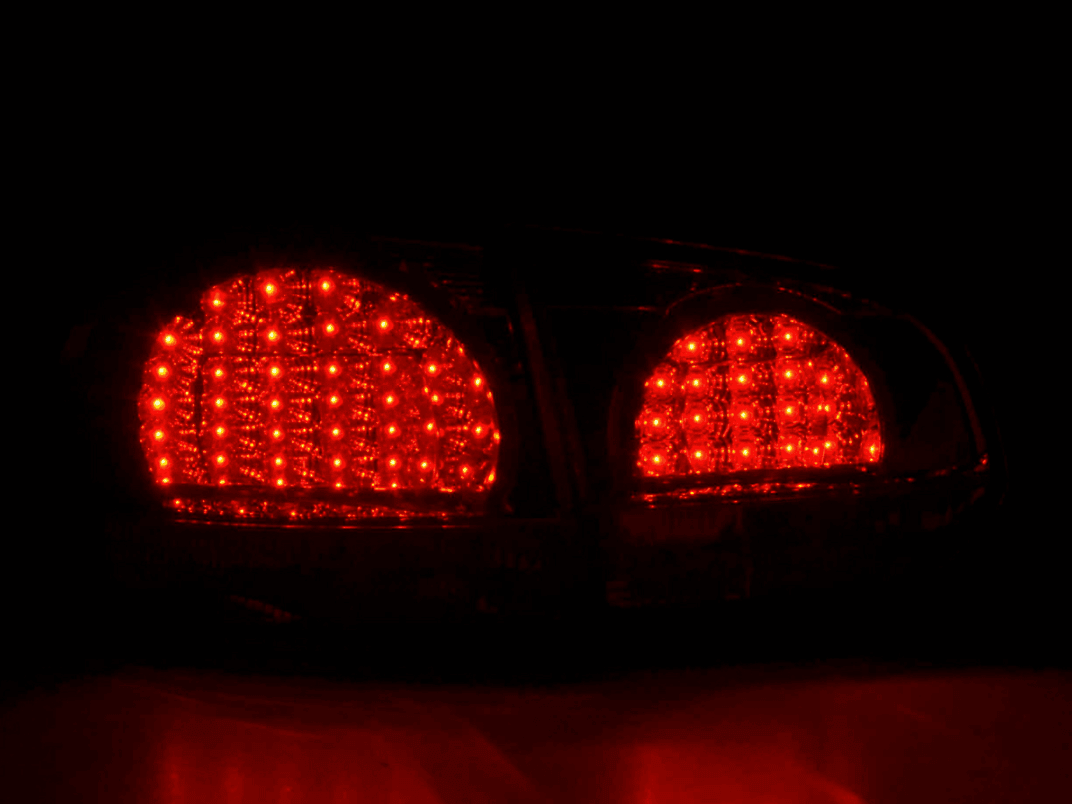 VW Golf 6 MK6 GTI Red LED Tail Lights (2008-2014)