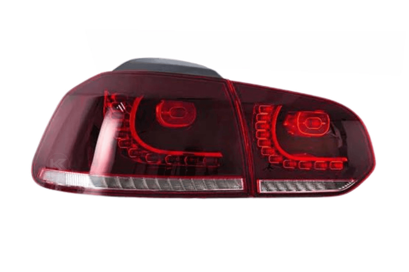 VW Golf 6th Gen Mk6 Hatchback LED Tail Lights (2008 - 2014)