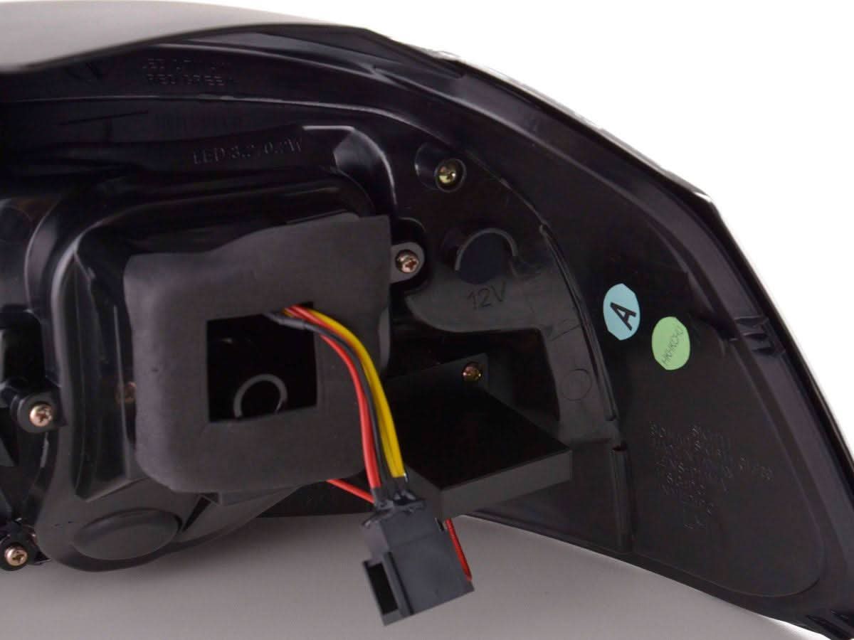 VW Golf Mk6 GTI LED Bar Black Tail Lights V1 (2008-2014)