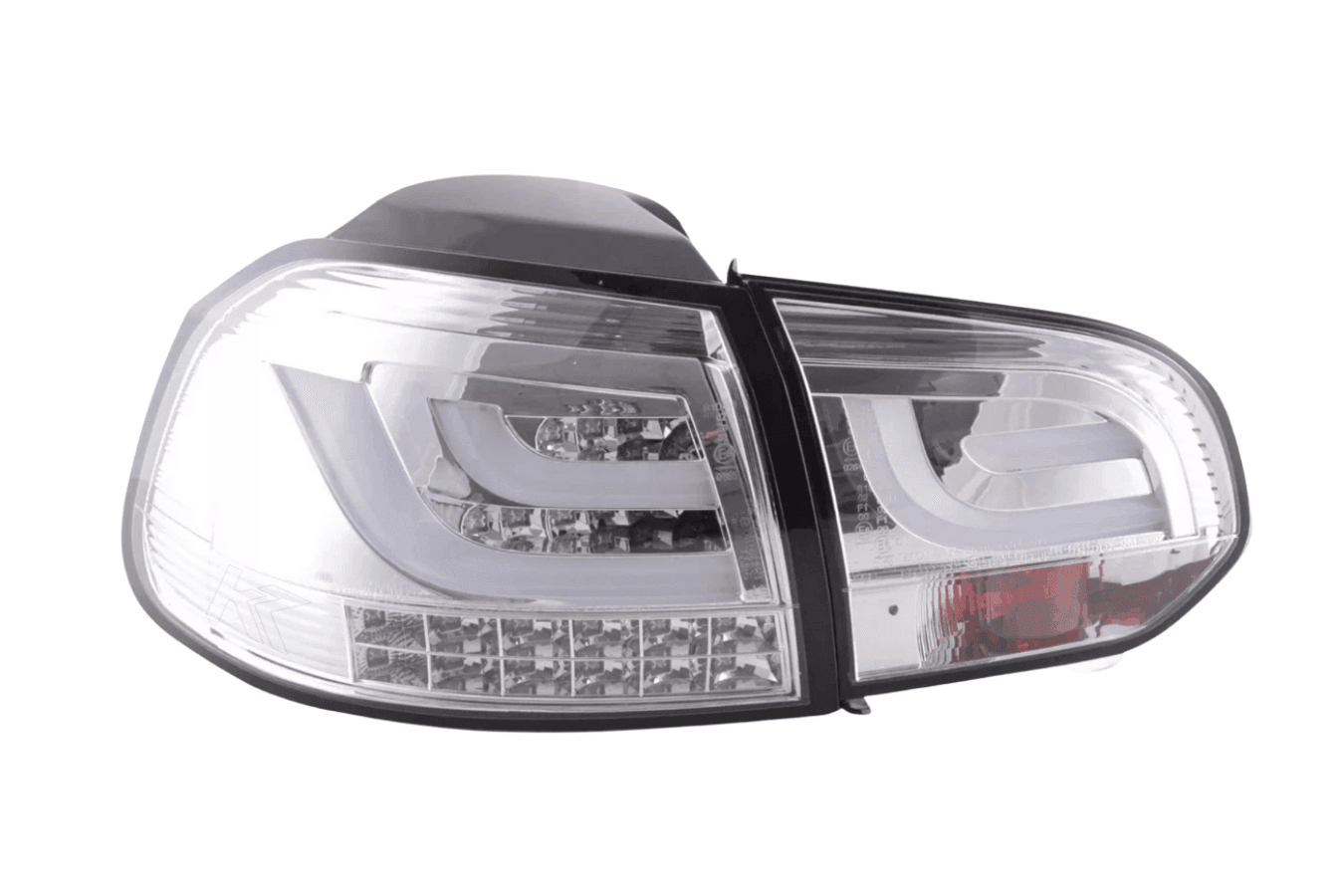 VW Golf Mk6 / GTI LED Bar Clear Tail Lights V1 LED Indicators (2008-2014)