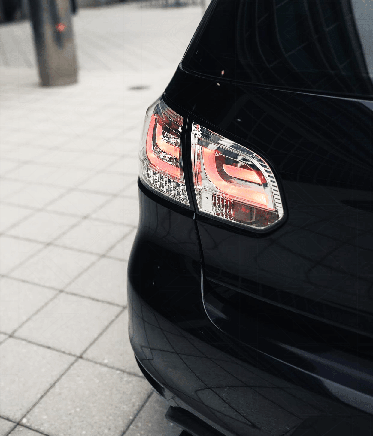 VW Golf Mk6 / GTI LED Bar Clear Tail Lights V1 LED Indicators (2008-2014)