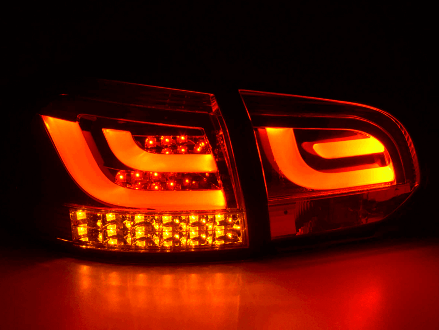 VW Golf Mk6 / GTI LED Bar Clear Tail Lights V1 LED Indicators (2008-2014)