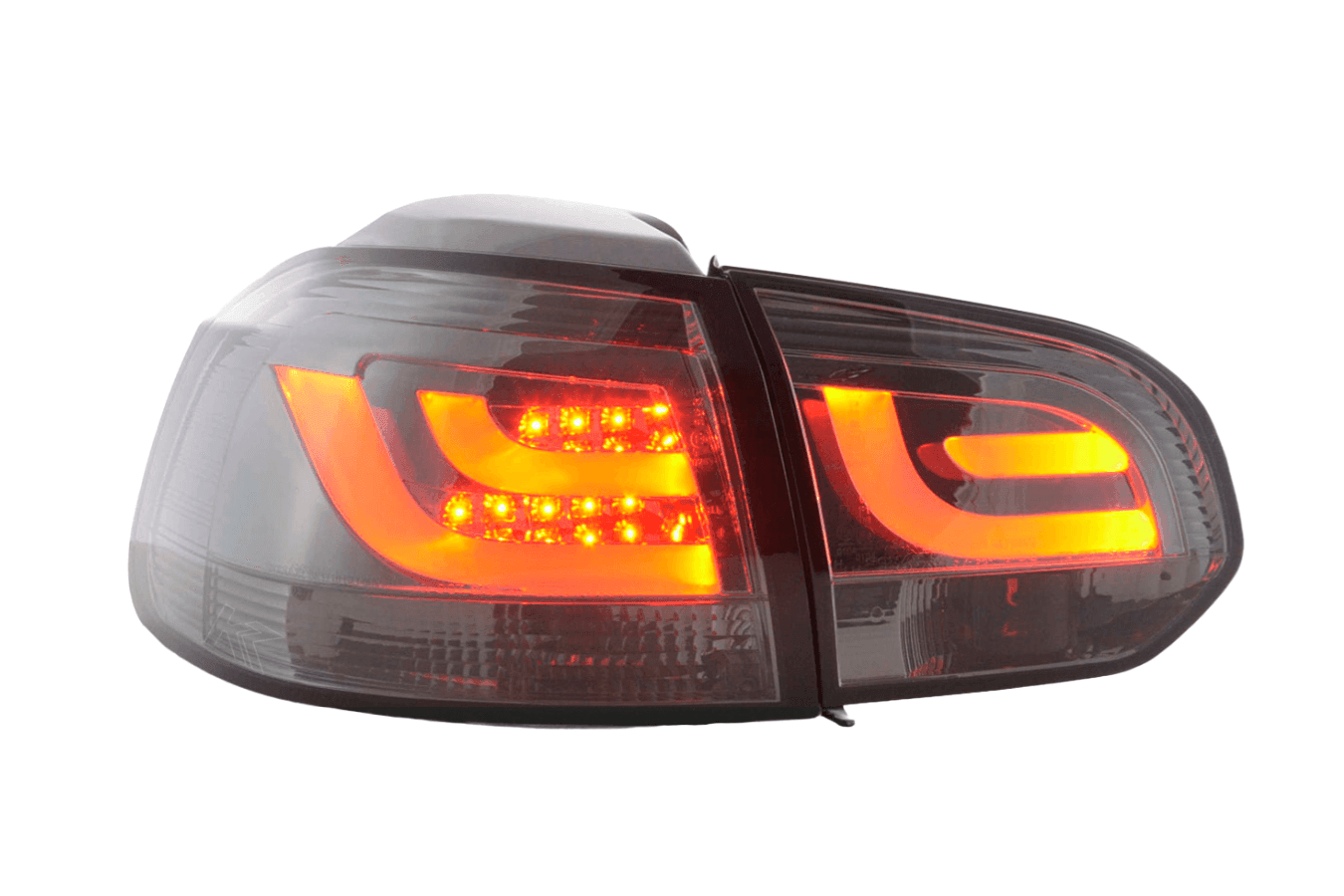 VW Golf Mk6 GTI LED Bar Clear/Smoked Tail Lights V1 (2008-2014)