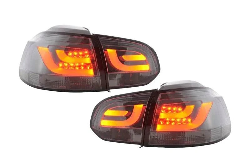 VW Golf Mk6 GTI LED Bar Clear/Smoked Tail Lights V1 (2008-2014)