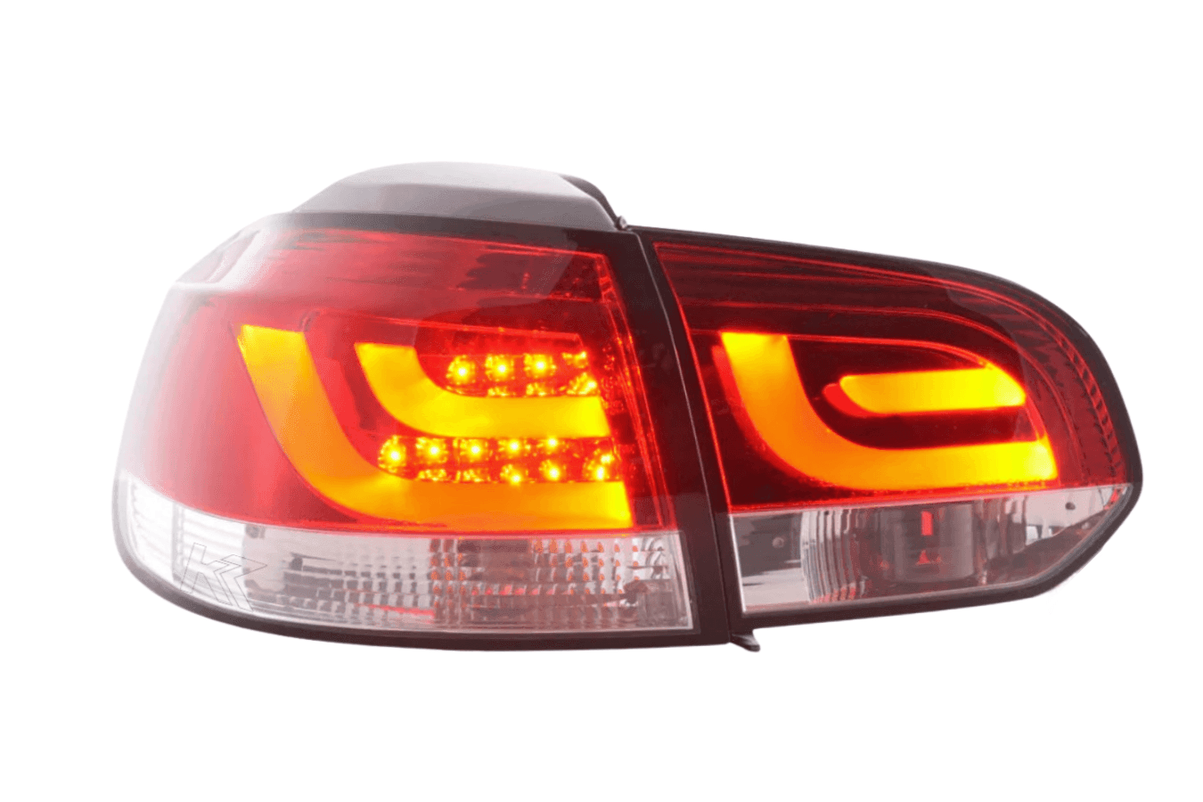 VW Golf Mk6 GTI LED Bar Red Tail Lights V1 (2008-2014)