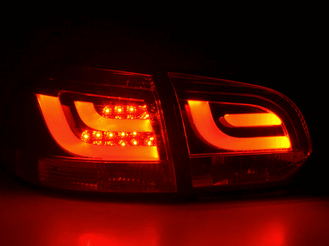 VW Golf Mk6 GTI LED Bar Red Tail Lights V1 (2008-2014)