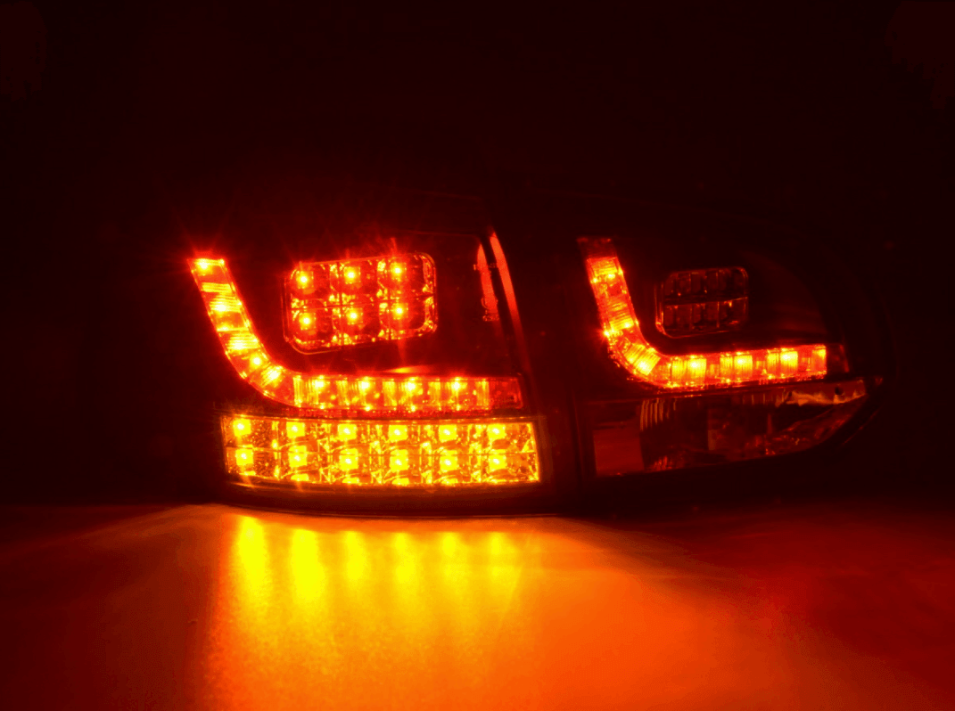VW Golf Mk6 GTI LED Black Tail Lights V2 LED Indicators (2008-2014)