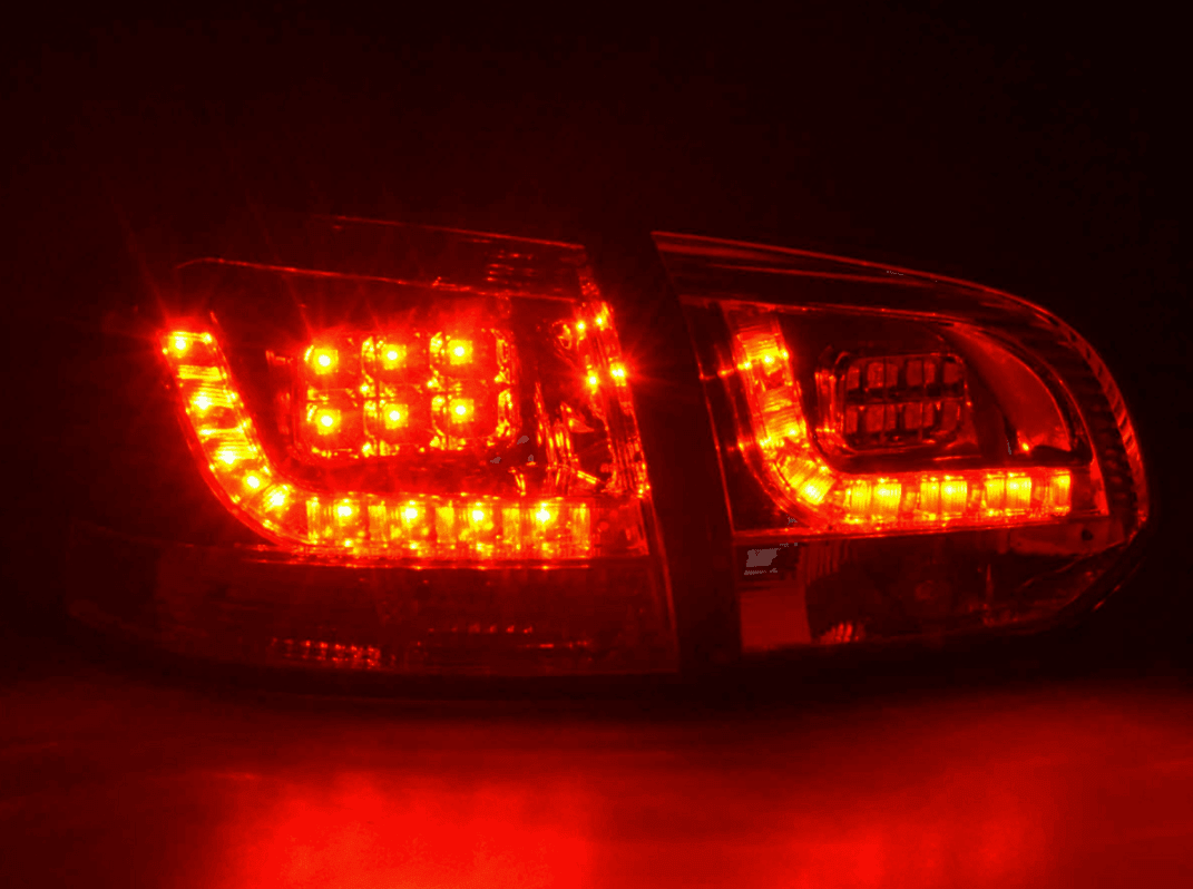 VW Golf Mk6 GTI LED Clear Tail Lights V2 (2008-2014)