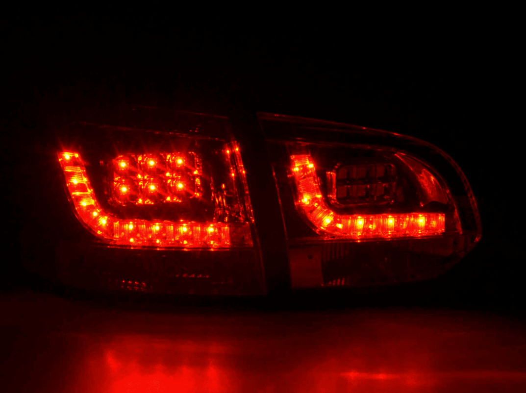 VW Golf Mk6 GTI LED Red Tail Lights V2 (2008-2014)