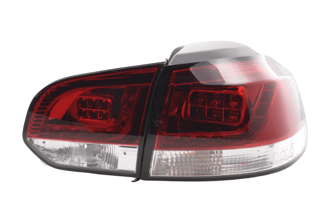 VW Golf Mk6 GTI LED Red Tail Lights V2 (2008-2014)