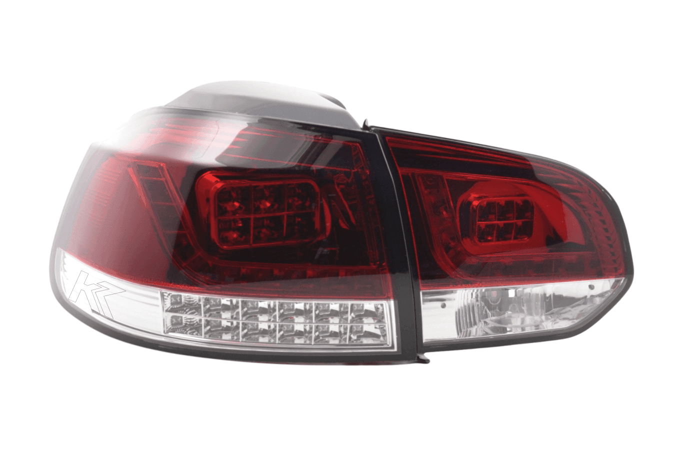VW Golf Mk6 GTI LED Red Tail Lights V2 LED Indicators (2008-2014)