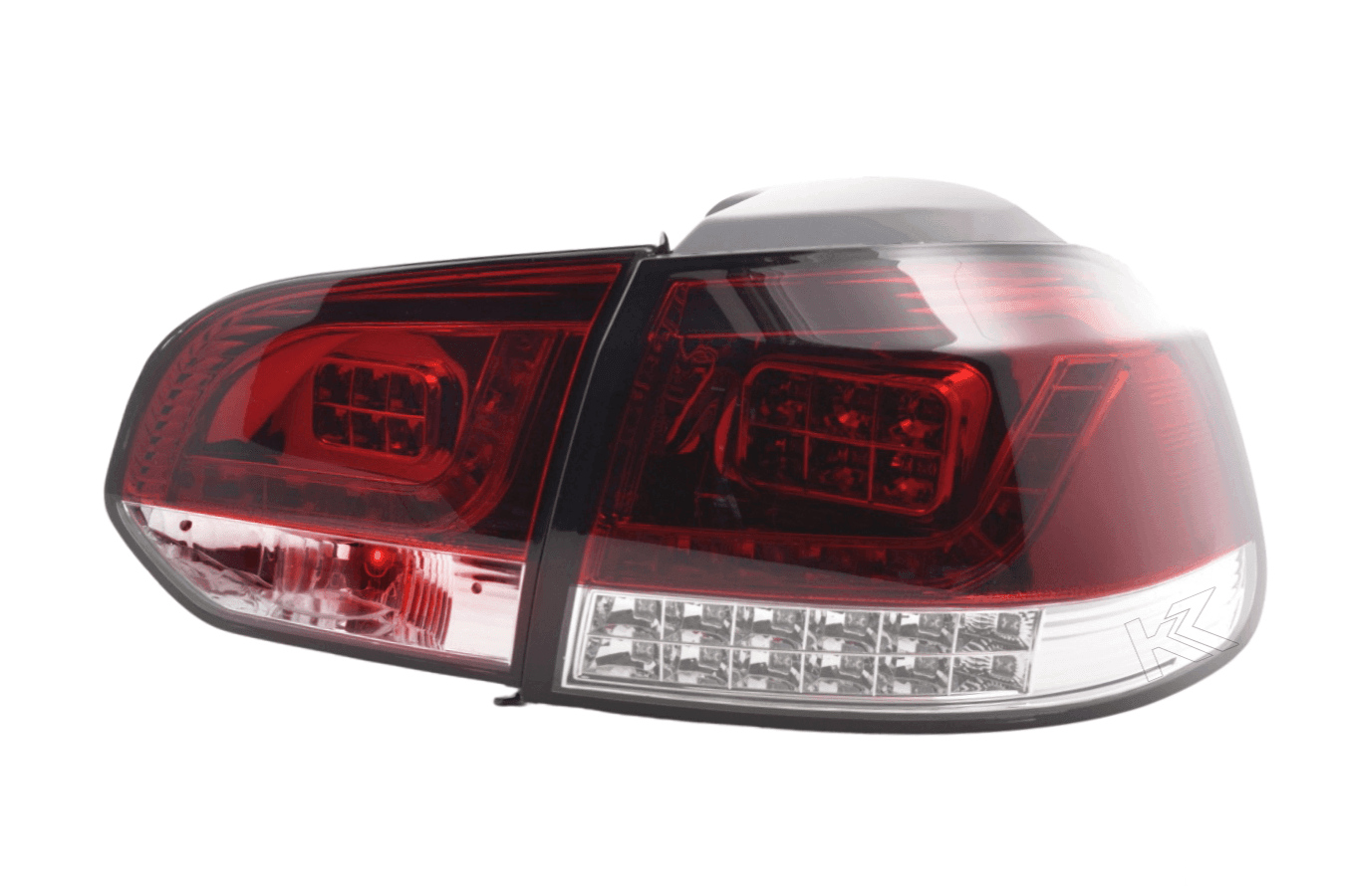VW Golf Mk6 GTI LED Red Tail Lights V2 LED Indicators (2008-2014)