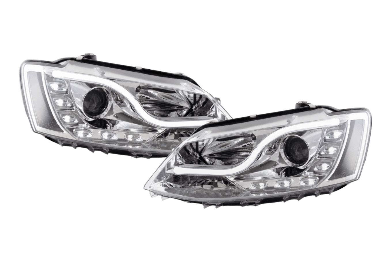 VW Jetta 6 Chrome JDM Style Headlights (2011-2018)