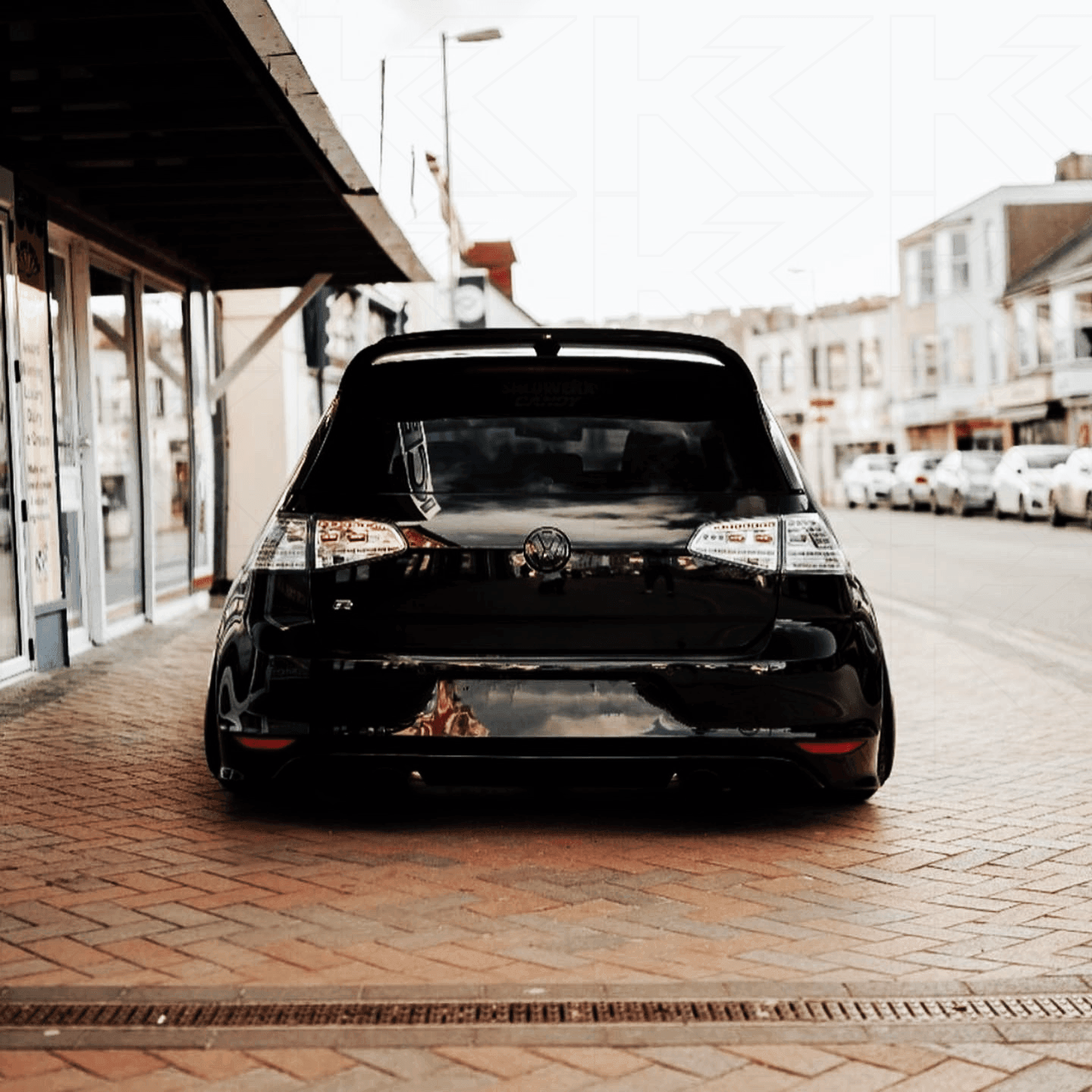 VW MK7 Golf GTI Chrome/Clear LED Tail Lights (2012 - 2017)