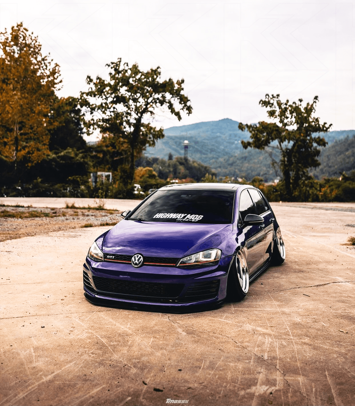 VW MK7 Golf GTI Chrome/Clear LED Tail Lights (2012 - 2017)