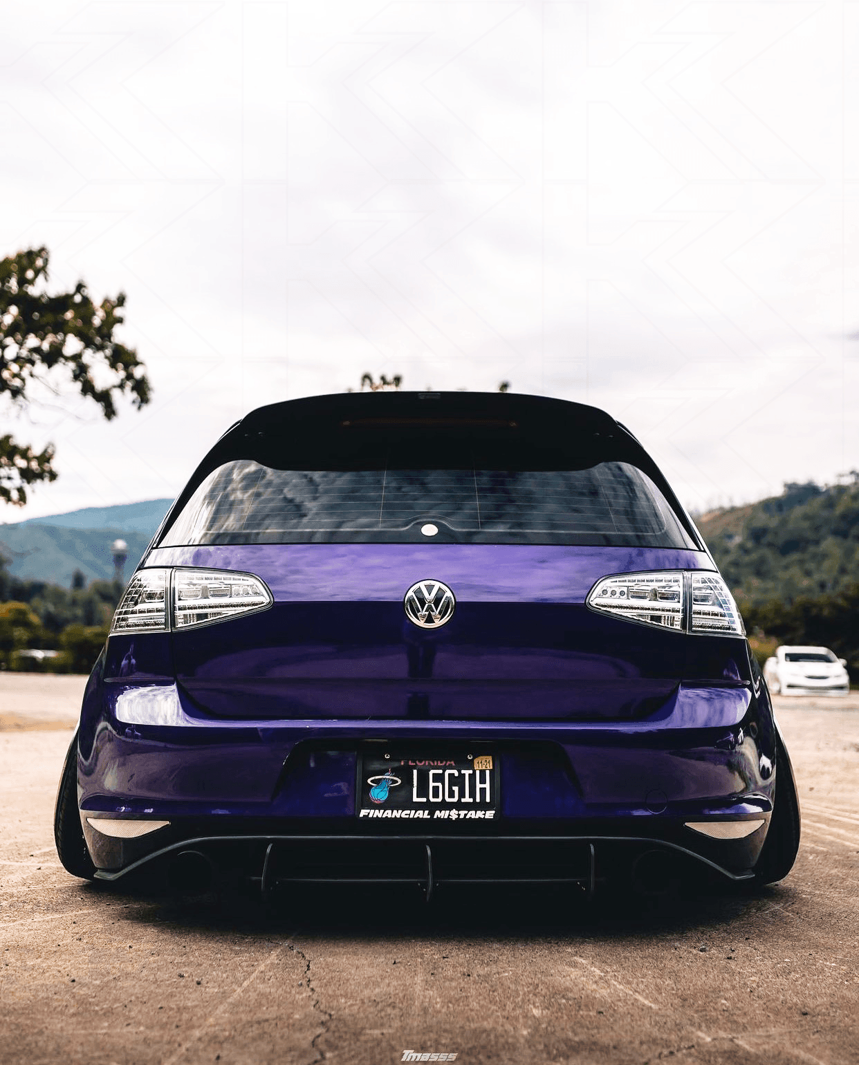 VW MK7 Golf GTI Chrome/Clear LED Tail Lights (2012 - 2017)