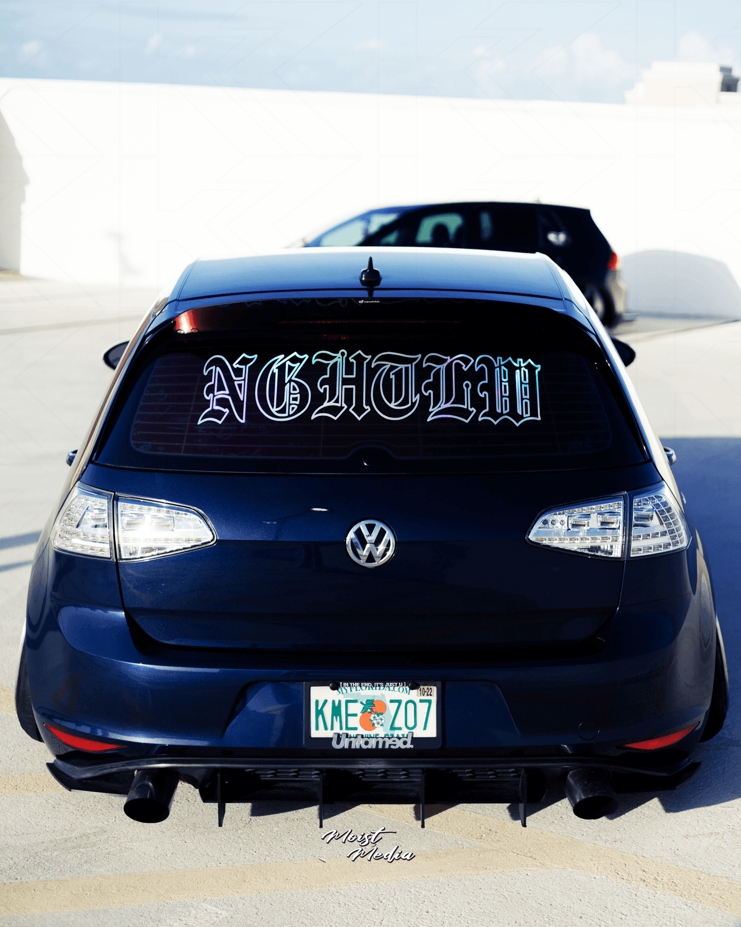 VW MK7 Golf GTI Chrome/Clear LED Tail Lights (2012 - 2017)