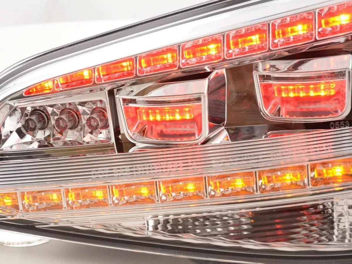 VW MK7 Golf GTI Chrome/Clear LED Tail Lights (2012 - 2017)