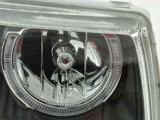 VW Passat B3 type 35i Black Angel Eyes Headlights (1993-1996)