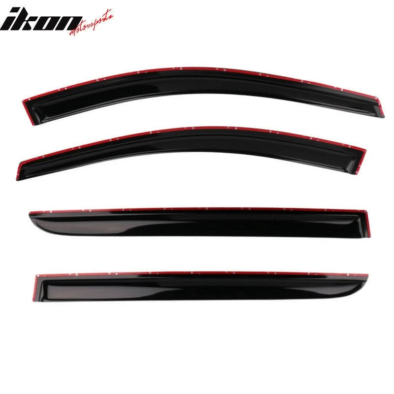 2005-2007 Honda Odyssey Acrylic 4PC Tap On Window Visors Rain Guard