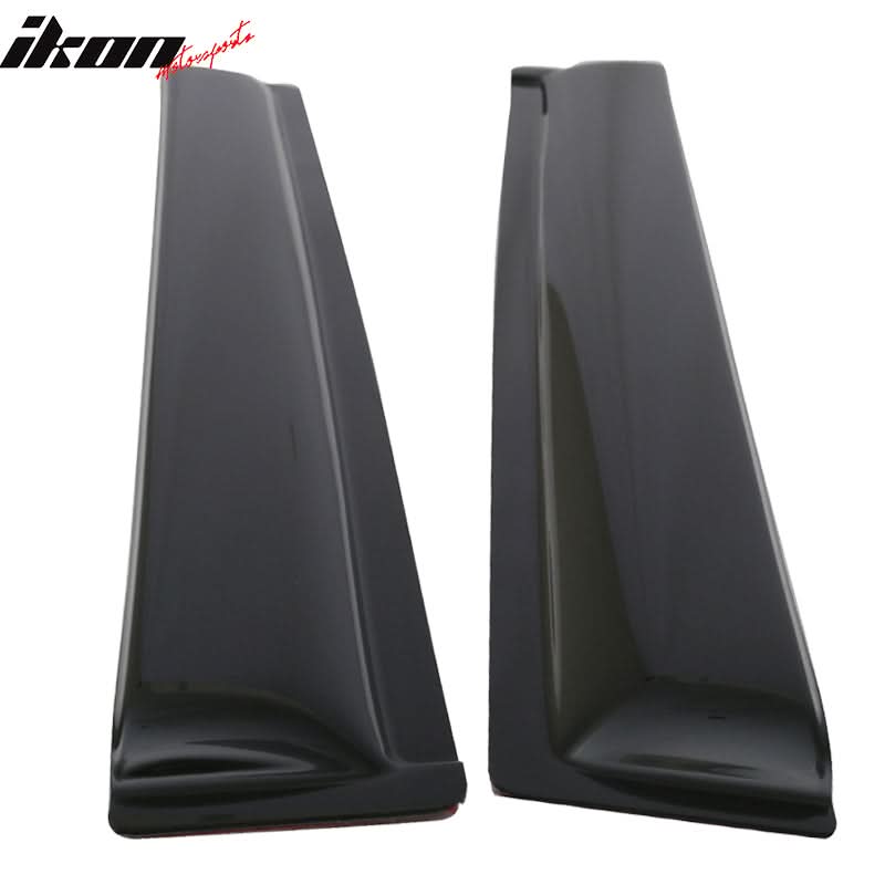 2008-2019 Toyota Land Cruiser Slim Style Smoke Window Visors Acrylic
