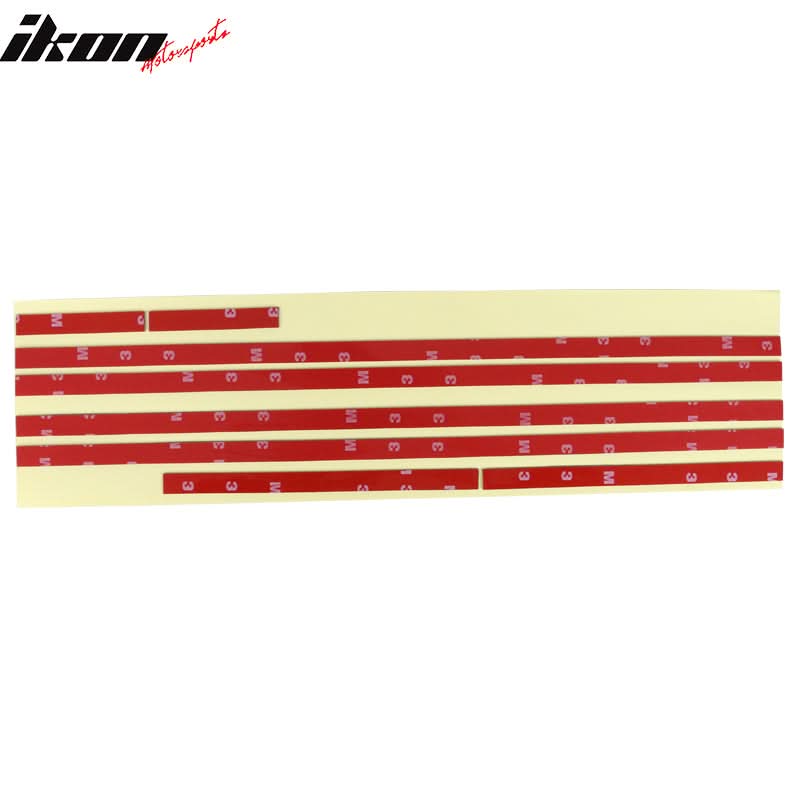 2010-2014 Ford Mustang GT350 Style Rear Window Louver Covers Guard ABS
