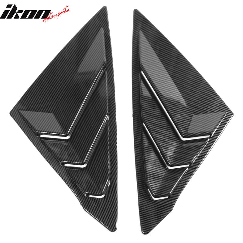 2022-2023 Honda Civic 11th Gen 4DR Sedan Side Window Louver Vent ABS