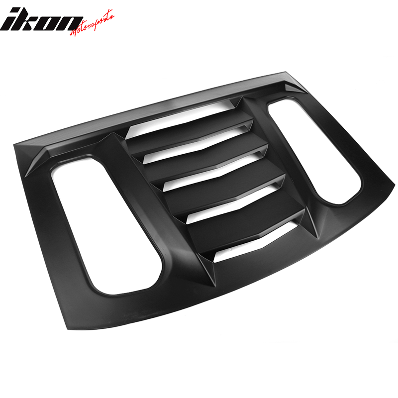 2016-2024 Chevy Camaro Unpainted Rear Window Louver Side Vent ABS