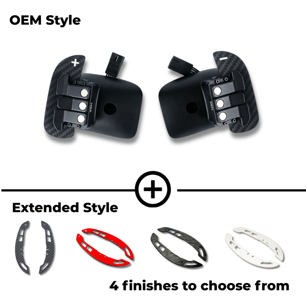 Zen Series™ Carbon Fiber Magnetic Paddle Shifters for 2011-2014 Dodge/Chrysler/Jeep