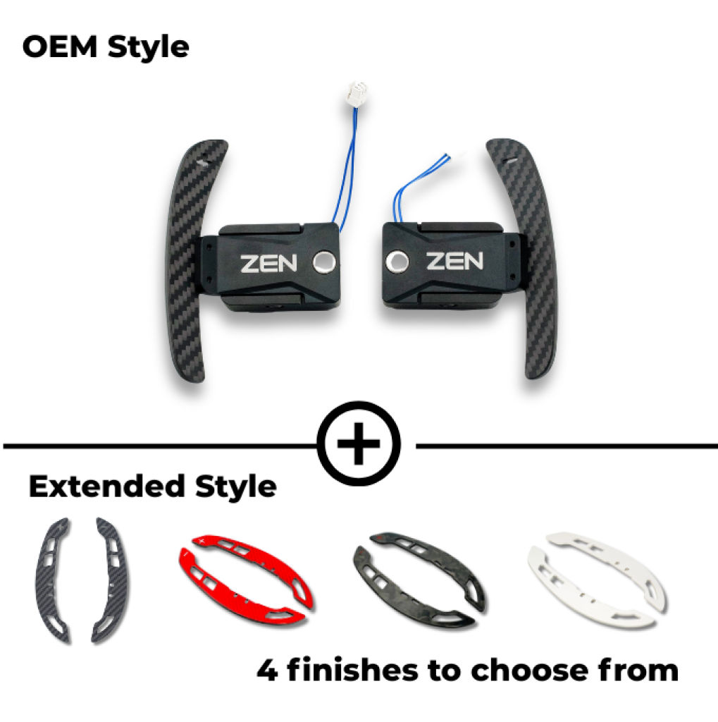 Zen Series™ Carbon Fiber Magnetic Paddle Shifters for 2017+ Nissan GTR